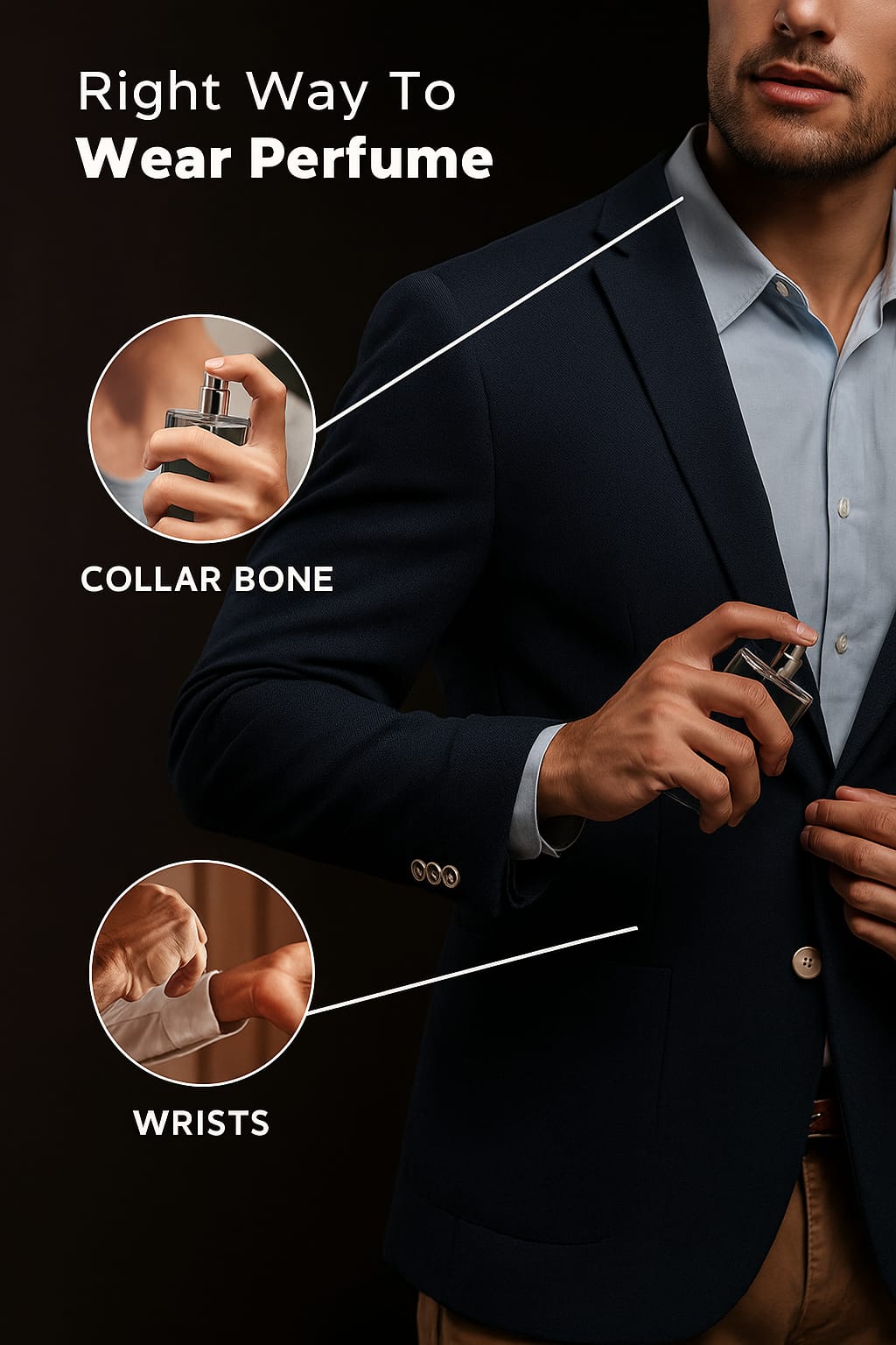 The Man Company 2 × 50ml Perfume | Long-Lasting Deo Perfume Body Spray