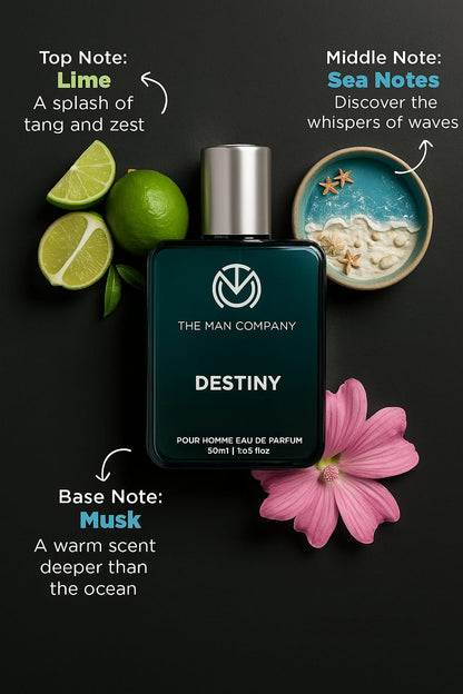 The Man Company 2 × 50ml Perfume | Long-Lasting Deo Perfume Body Spray
