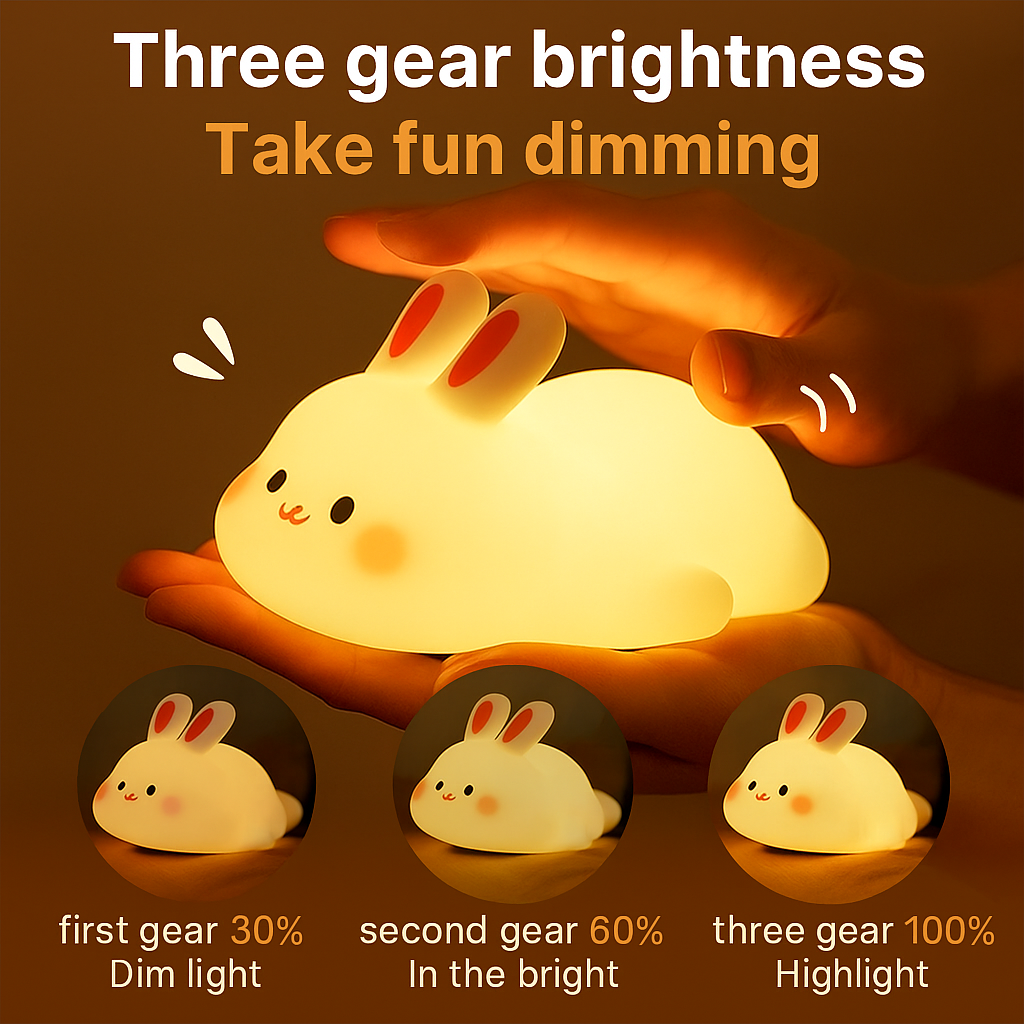 Rabbit Light - Cute Gifts for Boys Girls Kids (Rabbit)