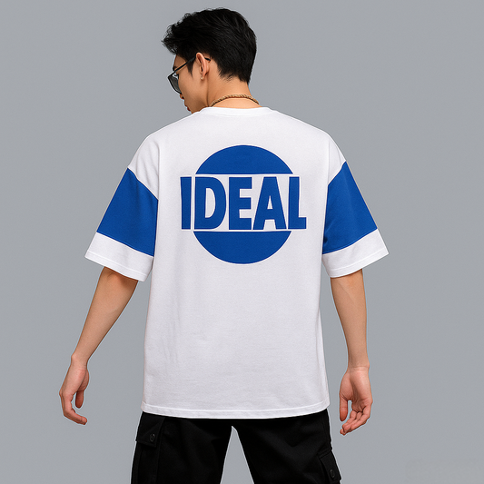 BTS-Jungkook | BUKKL Oversized Loose Fit Double Side Printed Round Neck Trending Cotton T-shirt For Men